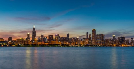 Chicago skyline / Chicago, USA
